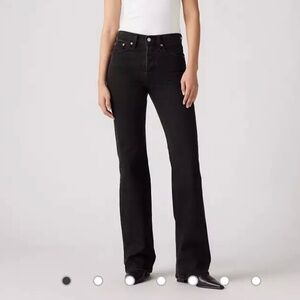 New Levi’s Wedgie Bootcut Jeans in Black - size 27